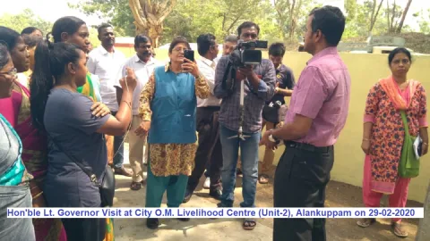 Hon'ble Lt.Gov. visit