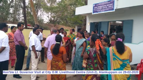Hon'ble Lt.Gov. visit