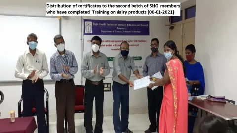 Cert. 2nd batch SHG