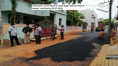 BT Road laying
