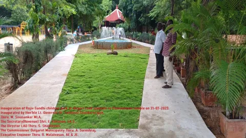 Children Park, Airport rd.,