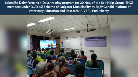 Scientific Dairy Farming 4 Days training program
