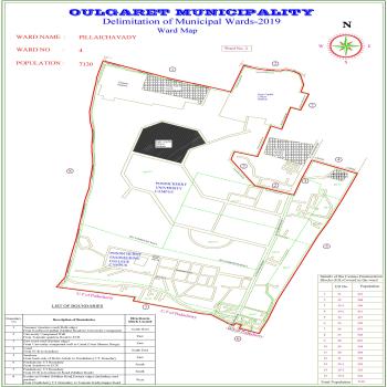 Pillaichavady ward map