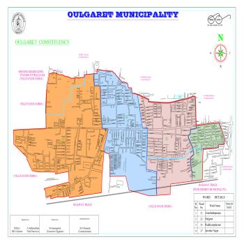 Oulgaret constituency map